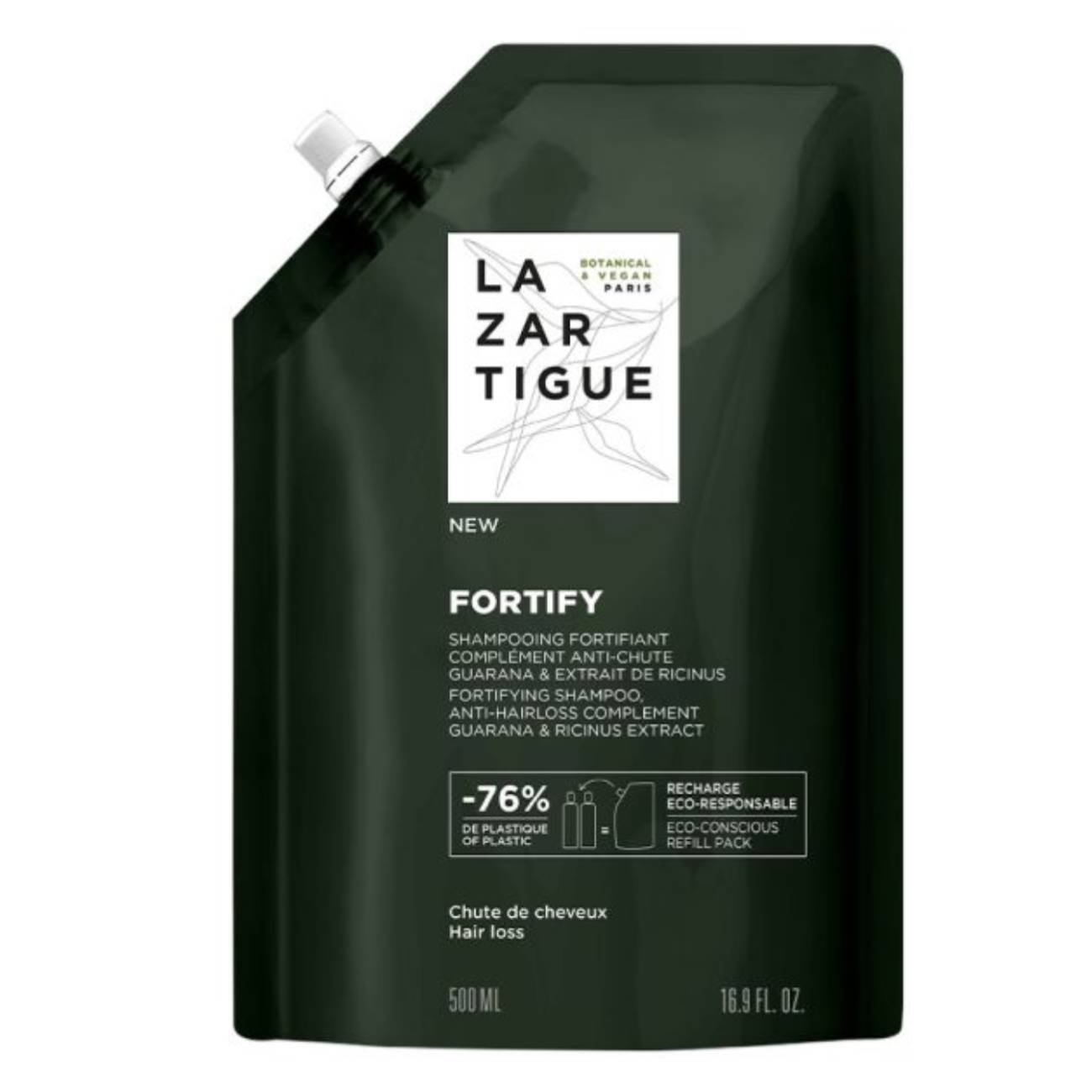Lazartigue Ecorefill Shampoo Fortificante 500ml