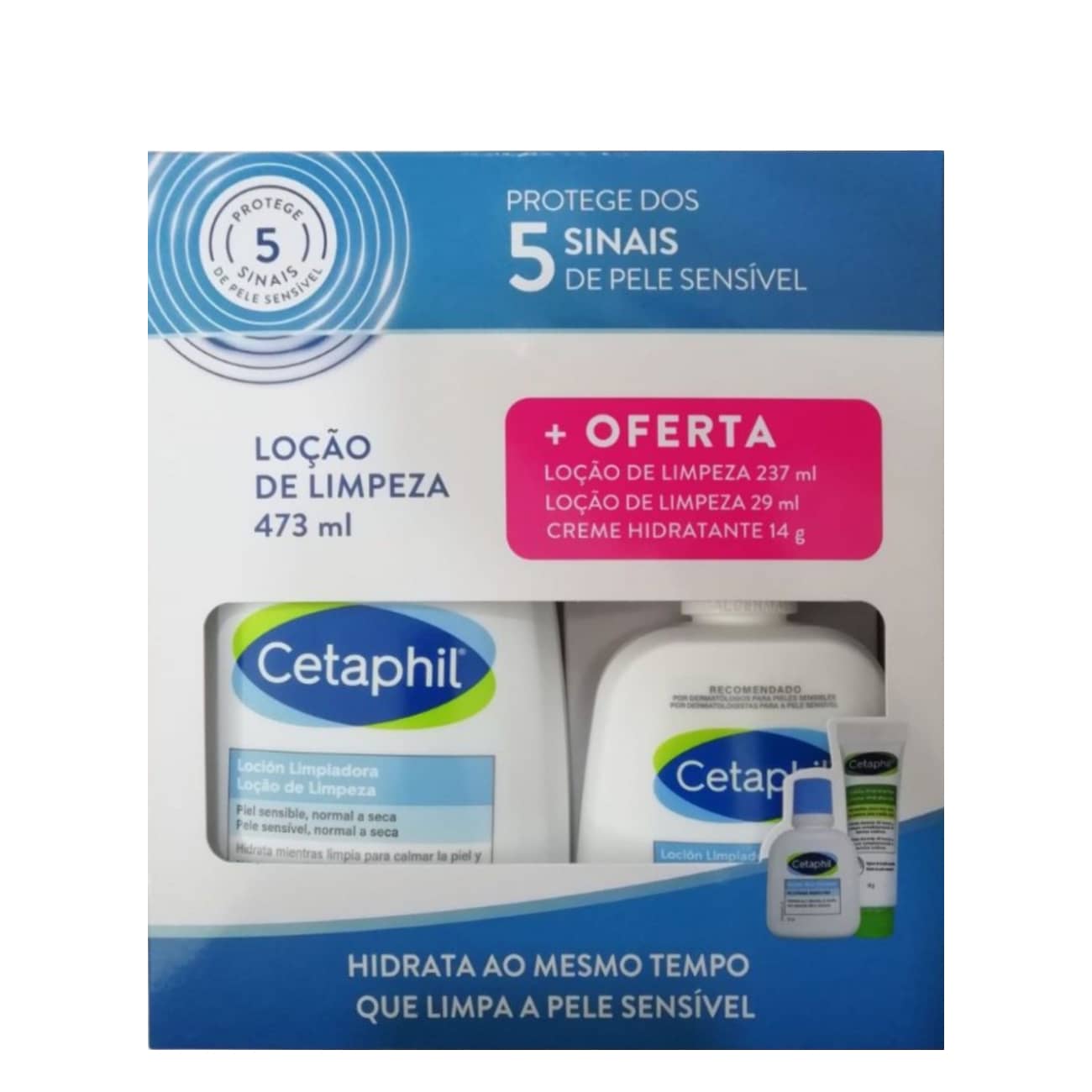 Cetaphil Pack Limpeza e Hidratação