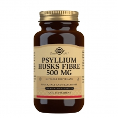 Solgar Fibra de Psílio 500 mg 200 cápsulas vegetais