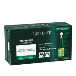 René Furterer Triphasic Ampolas Queda de Cabelo Progressiva 8unid.