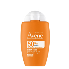Avène Solar Ultra Fluid Invisível Protetor Solar Facial Proteção Elevada 50ml