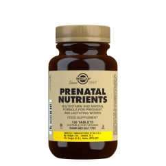 Solgar Prenatal Nutrients Suplemento Comprimidos 60unid