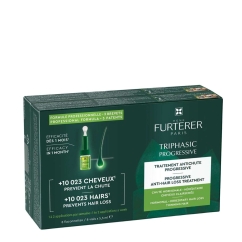 René Furterer Triphasic Ampolas Queda de Cabelo Progressiva 8unid.