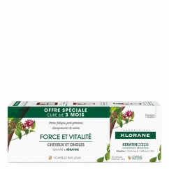 Klorane Keratin Pack Cápsulas Fortificantes 3x30unid.