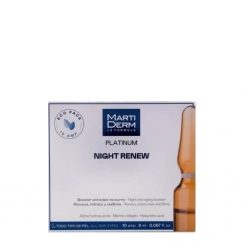 Martiderm Platinum Night Renew Ampolas Anti-Idade Noite 10x2ml