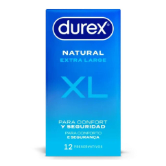 Durex Preservativos Natural XL 12 Unidades