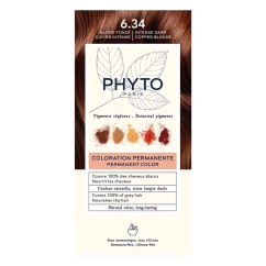 Phyto Phytocolor Coloração 6.34 Louro Escuro Dourado Acobreado