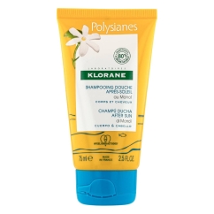 Klorane Polysianes Pós-Solar Gel Duche Corpo Cabelo 75ml