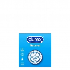 Durex Natural Comfort Preservativos 3unid.