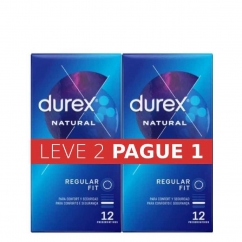 Durex Natural Plus Duo Preservativos