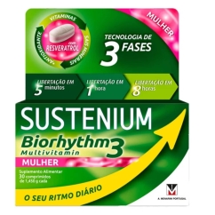 Sustenium Biorhythm 3 Mulher Comprimidos 30un.