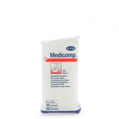 Medicomp Compressas Tecido Não Tecido 5x5cm 100un.