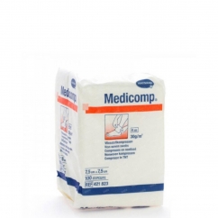 Medicomp Compressas Tecido Não Tecido 7.5x7.5cm 100un.