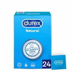 Durex Natural Plus Preservativos 24un.
