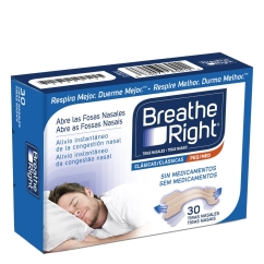 Breathe Right Tiras Nasais Tamanho Pequeno Médio 30unid.