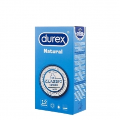 Durex Natural Plus Preservativos 12unid.