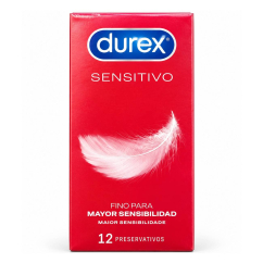 Durex Sensitivo Suave Preservativos 12unid.