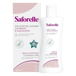 Saforelle Solução de Lavagem Íntima Suave Hipoalergénica 500ml