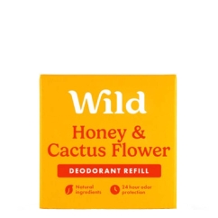 WILD Mel e Flor de Cacto Desodorizante Natural Recarga 40g