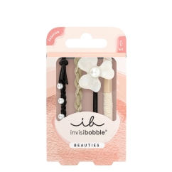 Invisibobble Twistar Flower Pearl Elásticos 4un.