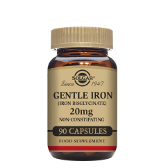 Solgar Gentle Iron 20mg Cápsulas Vegetais 90un.