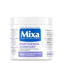 Mixa Panthenol Comfort Creme Hidratante Apaziguante 400ml