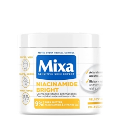 Mixa Niacinamide Bright Creme Hidratante Antimanchas 400ml