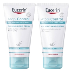 Eucerin AtopiControl Pack Creme de Mãos 2x75ml