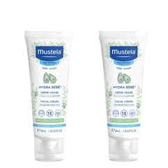 Mustela Hydra Duo Creme Rosto Sem Perfume Preço Especial 2x40ml