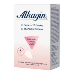 Alkagin Óvulos Vaginais 10un.