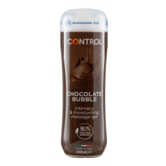 Control 3-em-1 Gel Massagem Chocolate Bubble
