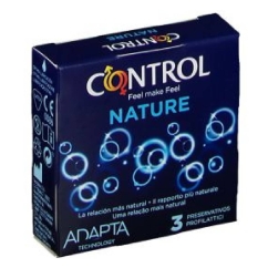 Control Nature Adapt Preservativos 3un.