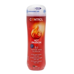 Control Hot Passion Gel Massagem 3em1 200ml