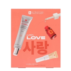 Erborian With Love Coffret CC Cream Clair 40ml + Super BB Nude 3ml + Óleo de Noite 10ml