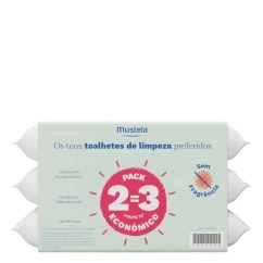 Mustela Toalhitas Sem Perfume 2=3