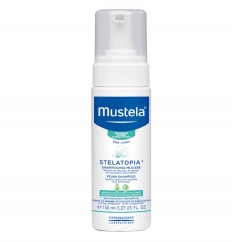 Mustela Stelatopia Shampoo Espuma Couro Cabeludo Atópico 150ml