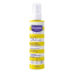 Mustela Solar Leite Spray Solar Corpo SPF50 200ml