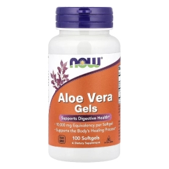 Now Aloe Vera Gels Cápsulas 100un.