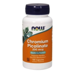 Now Chromium Picolinate 200mcg Cápsulas Vegetais 100un.