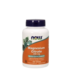 Now Magnesium Citrate Comprimidos Sistema Nervoso 100un.