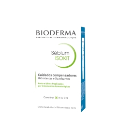 Bioderma Sebium Isokit Pack Creme Hydra + Bálsamo Labial