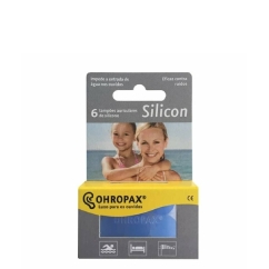 Ohropax Tampões Ouvidos Silicone Medicinais 6un.