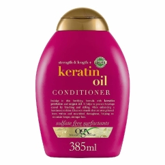 OGX Strength and Length Keratin Oil Condicionador Anti-Quebra 385ml