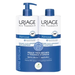 Uriage Xemose C8+ Bálsamo Óleo Calmante Eco Pack 2x500ml