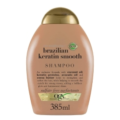 OGX Brazilian Keratin Smooth Shampoo Queratina Brasileira 385ml