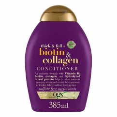 OGX Thick and Full Biotin and Collagen Condicionador 385ml