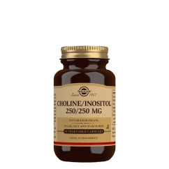 Solgar Colina Inositol Cápsulas Vegetais Função Hepática 50un.