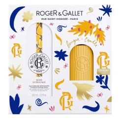 Roger & Gallet Coffret Bois D'Orange Água Perfumada + Vela