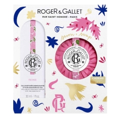 Roger & Gallet Coffret Rose Água Perfumada + Sabonete