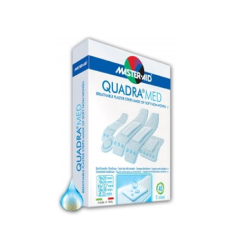 Master-Aid Quadra Med Pensos Protecão Peles Sensíveis 10un.
